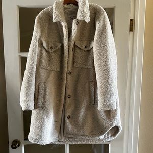 Loft Sherpa Shacket